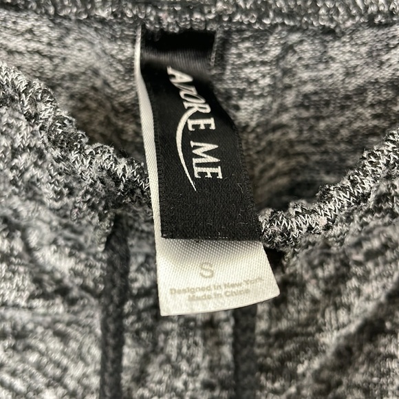 Adore Me sweatpants womens size S drawstring waist marble 2 pocket jogger pants - Picture 8 of 9